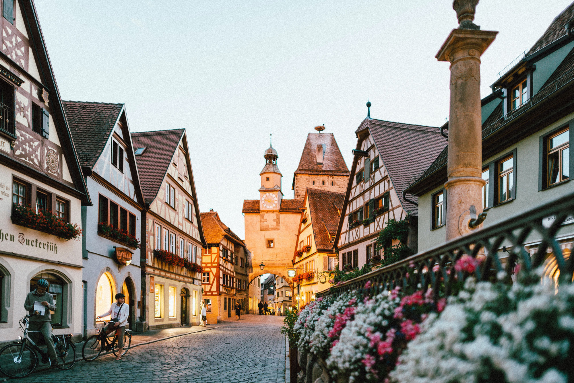 A Bavarian town in Germany