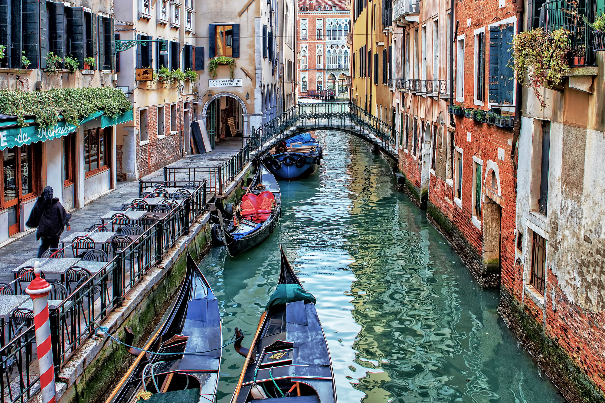 The canals of Venice
