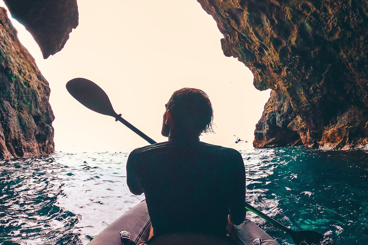 Sea Kayaking off Catalina Island