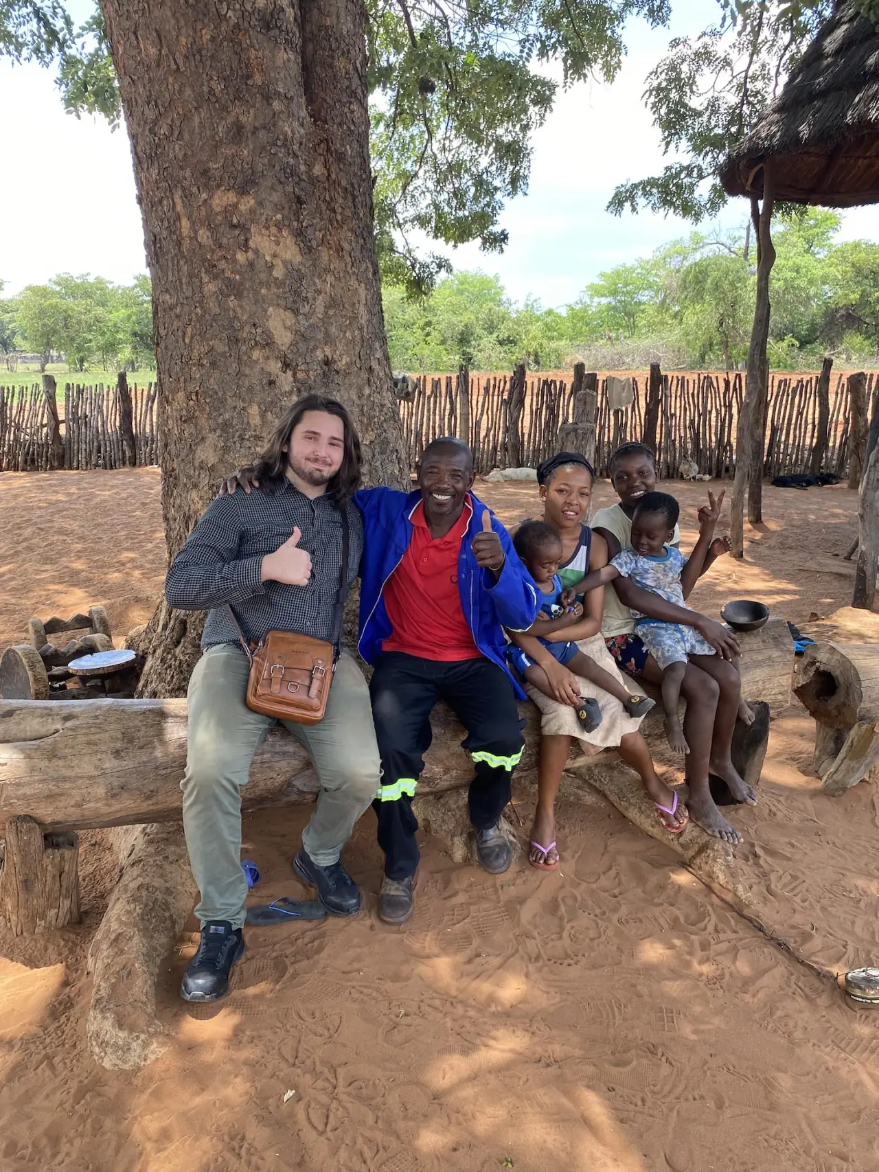 Family in Zimbabwe