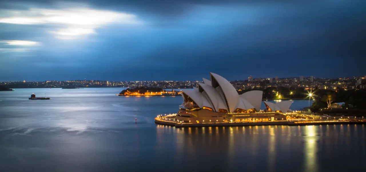 Sydney Harbour and the Opera House