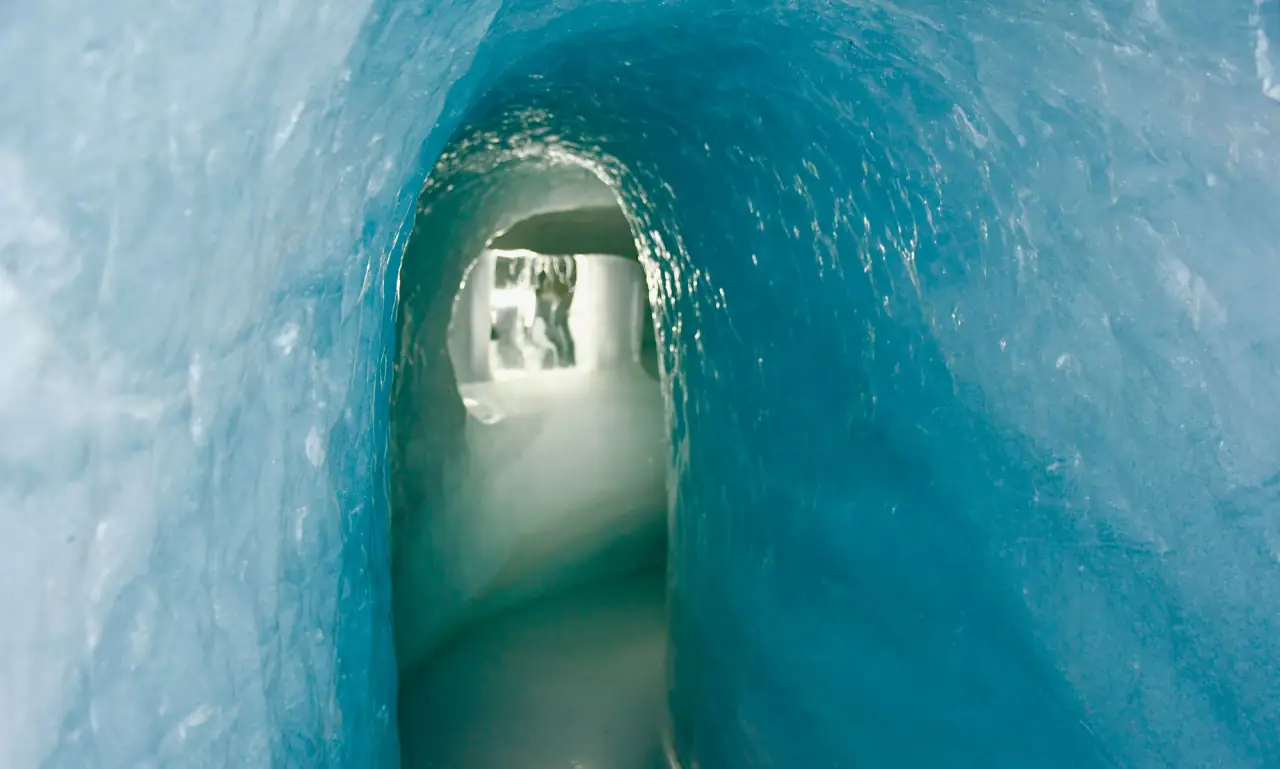 Ice caves at Jungfraujoch Top of Europe