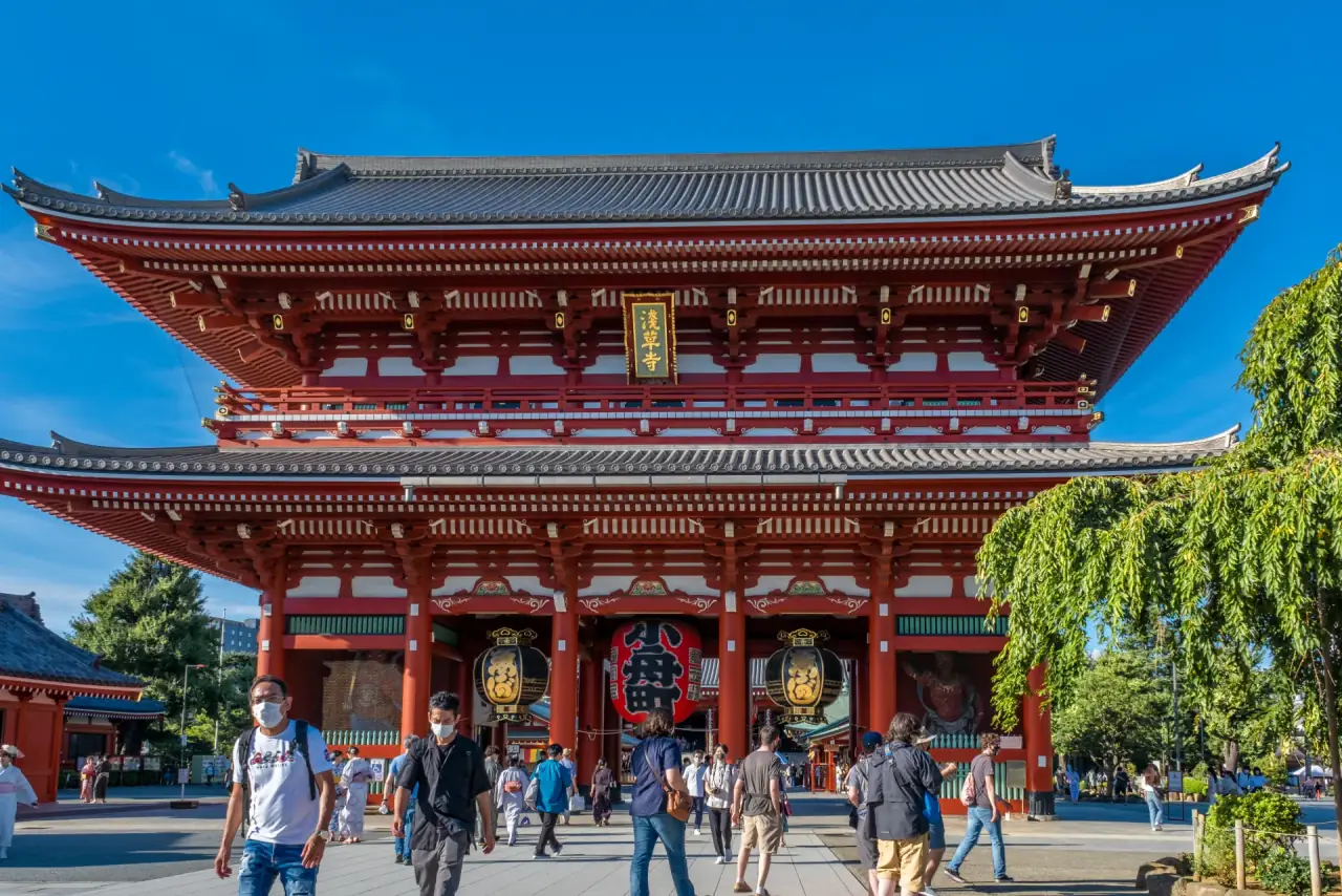 Historic temple in Japan